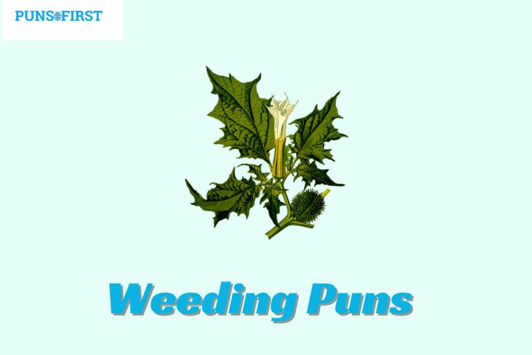 Weeding Puns