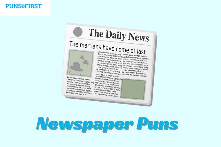 Newspaper Puns